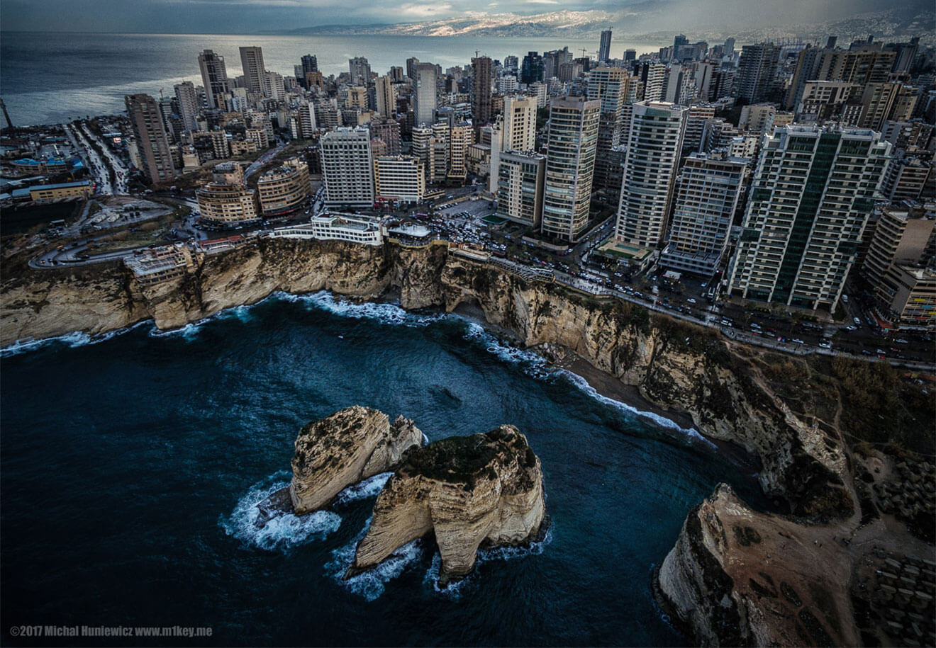 لبنان ساحل بیروت